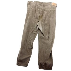 Vintage Grade A Jeans Corduroy Pants Mens 46x32 Brown Straight Leg USA Style